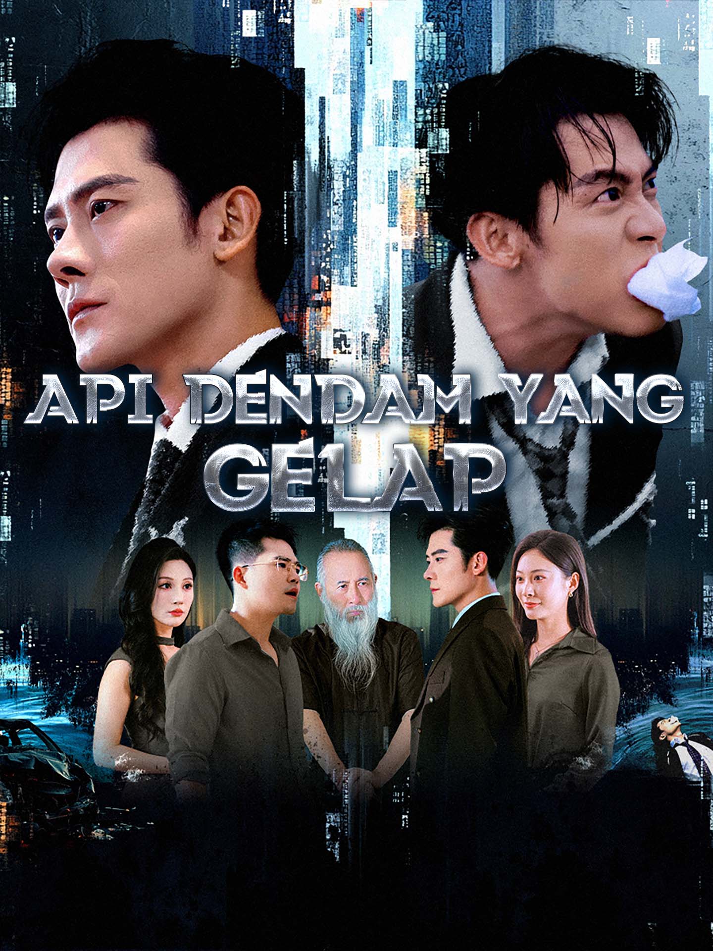Api Dendam yang Gelap dizi afişi