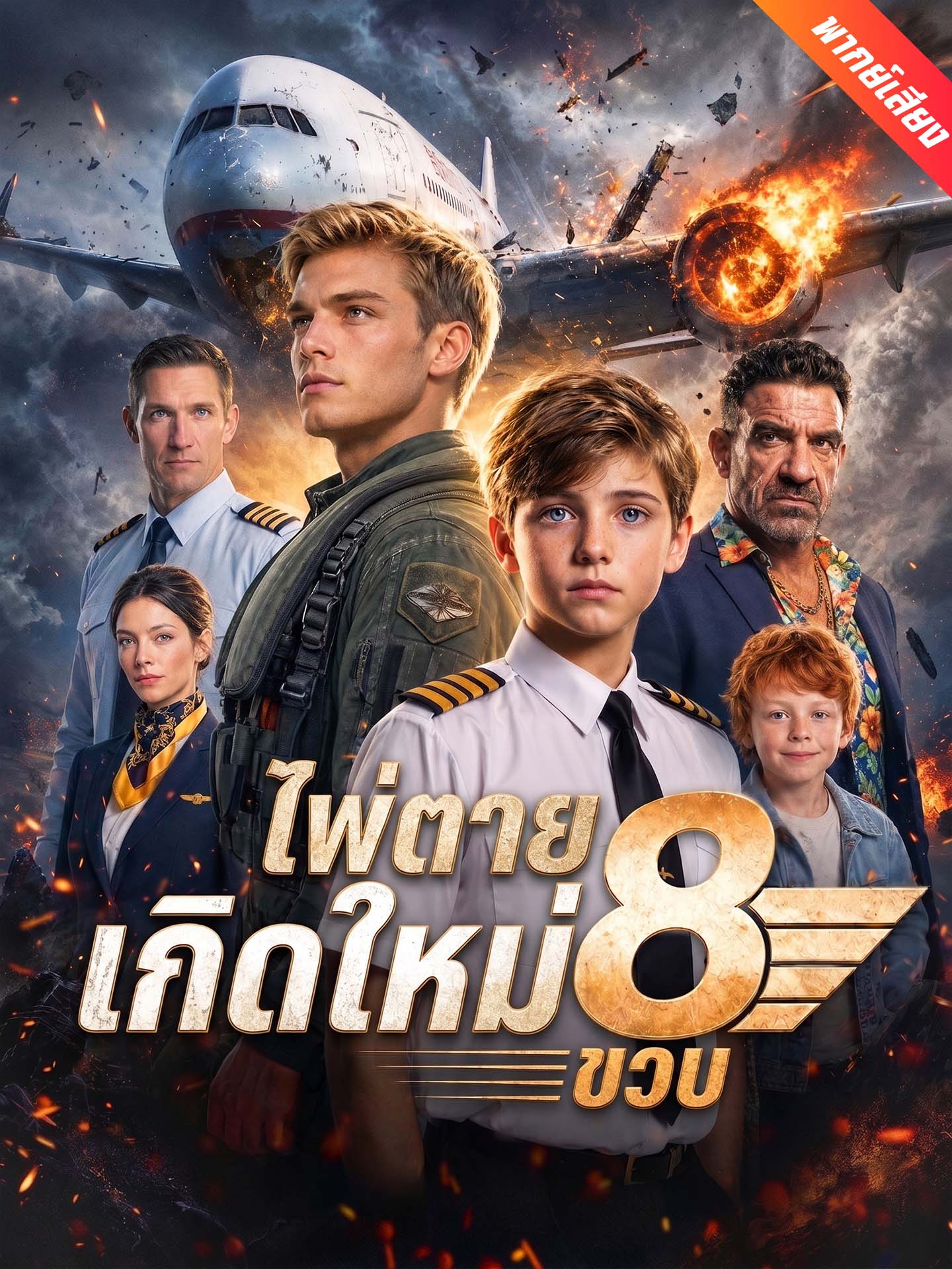 ไพ่ตายเกิดใหม่ 8 ขวบ dizi afişi