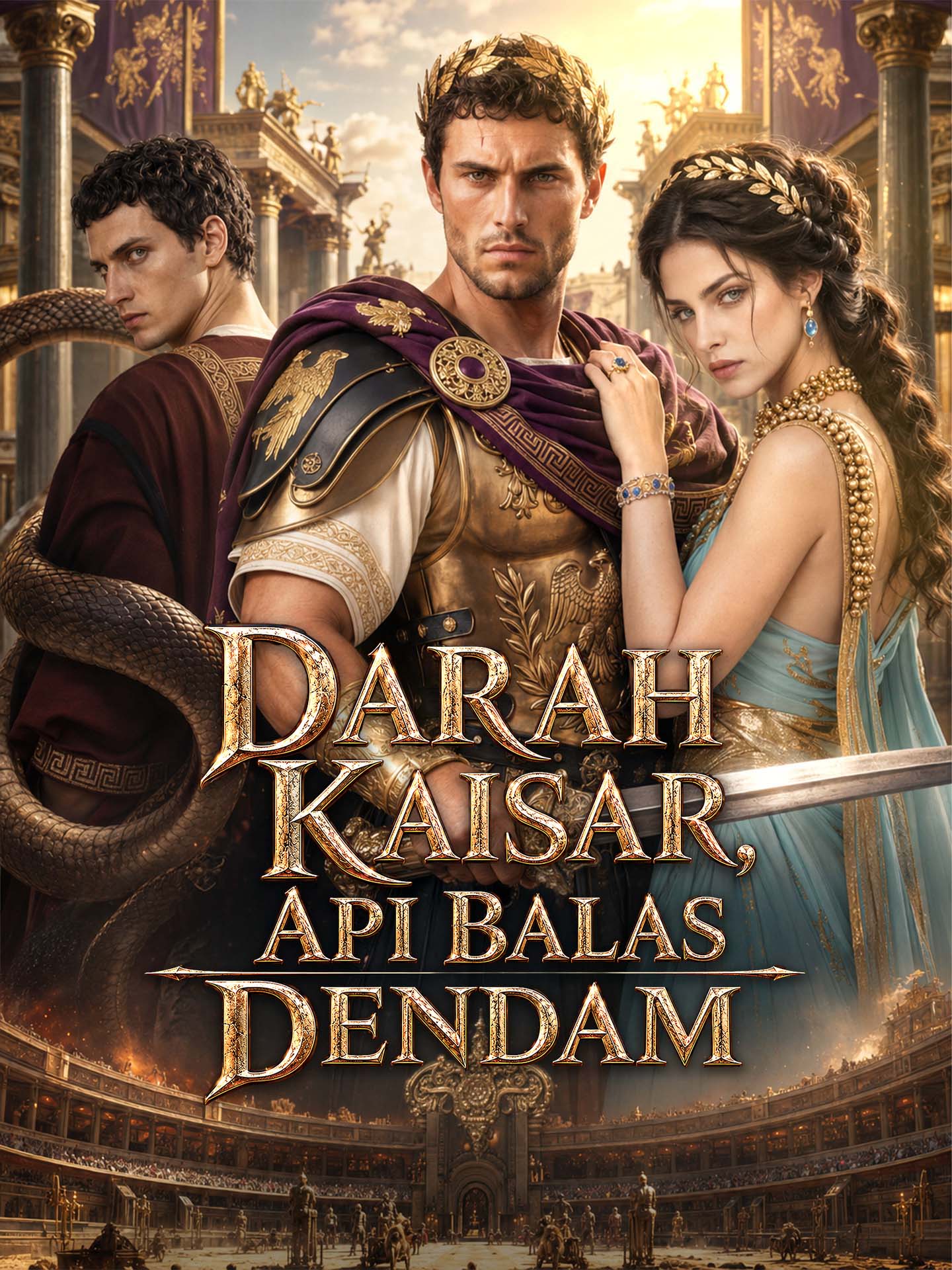 Darah Kaisar, Api Balas Dendam dizi afişi