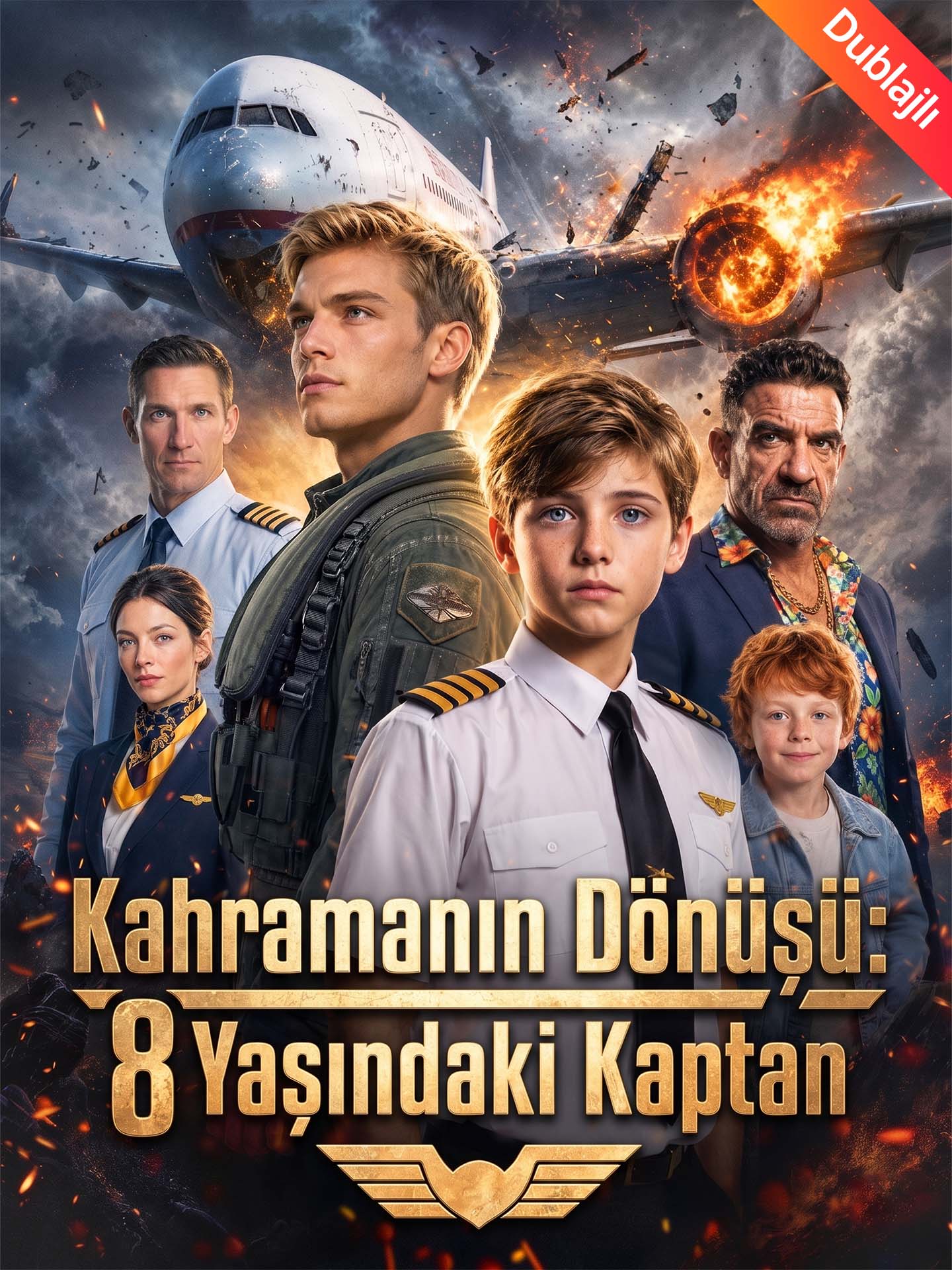 (Dublajlı) Kahramanın Dönüşü: 8 Yaşındaki Kaptan dizi afişi