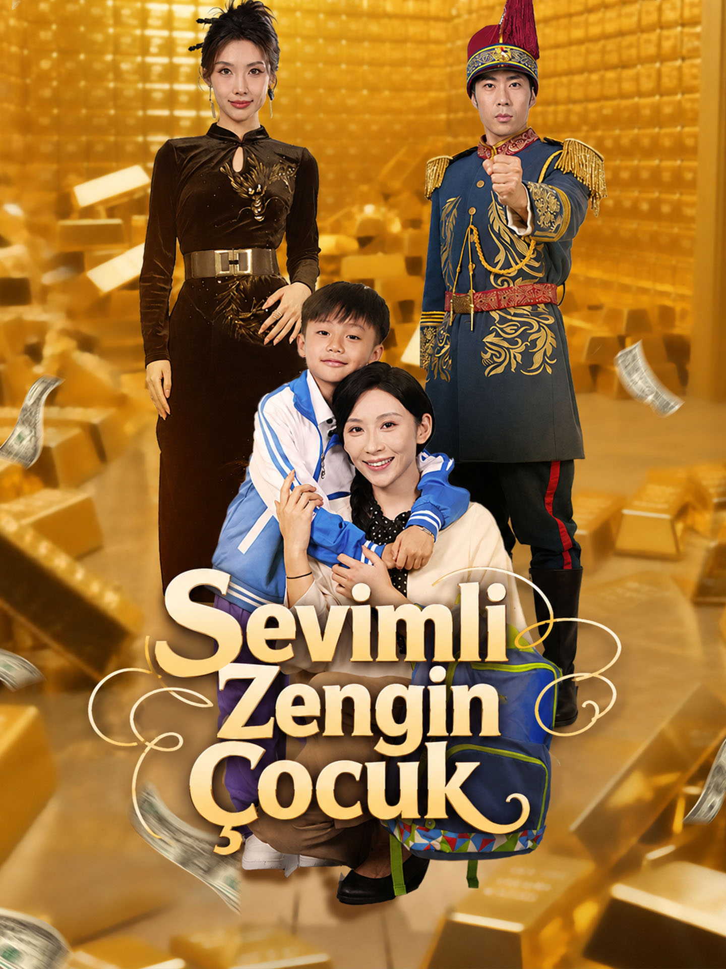 Sevimli Zengin Çocuk dizi afişi