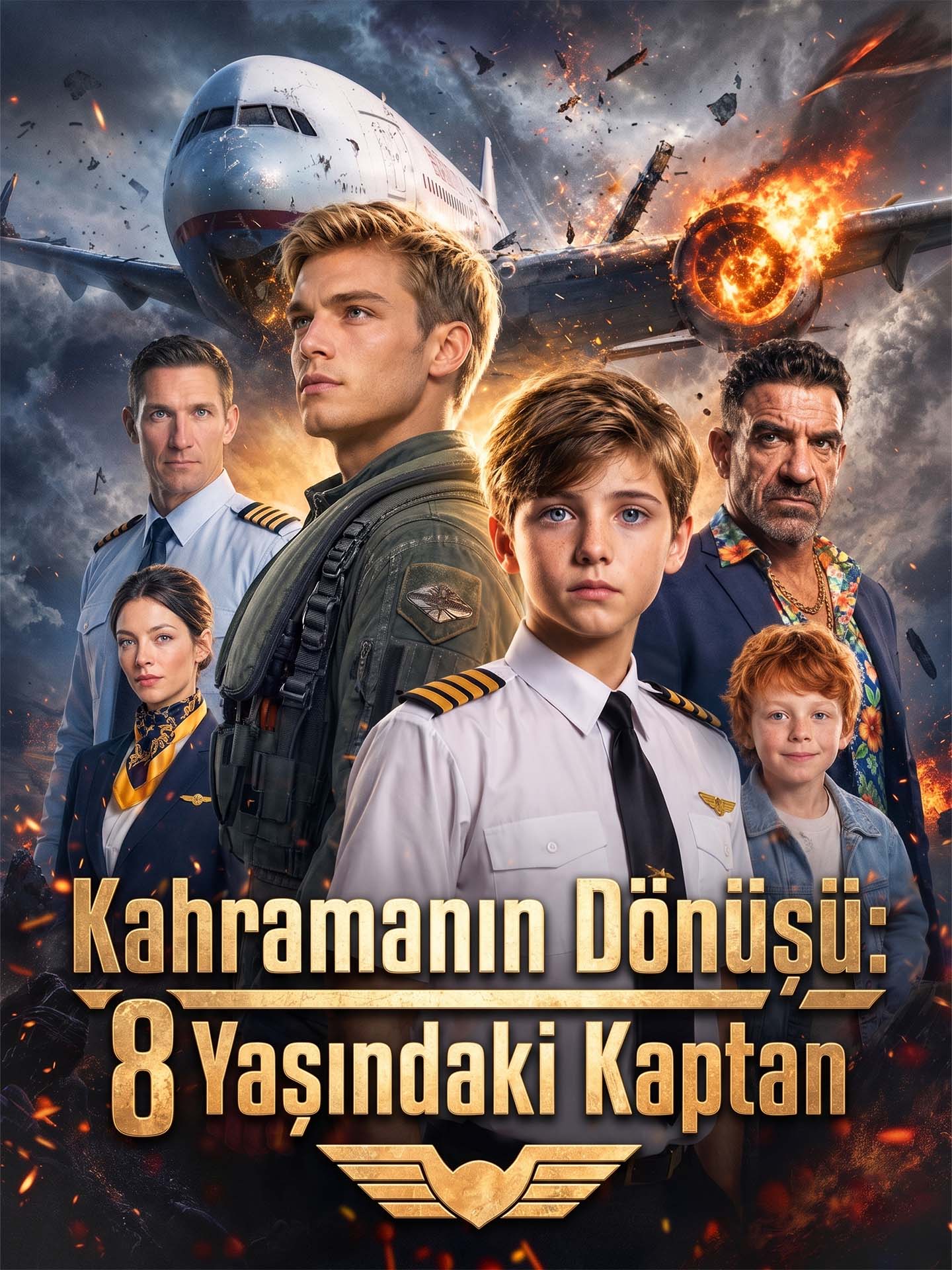 Kahramanın Dönüşü: 8 Yaşındaki Kaptan dizi afişi