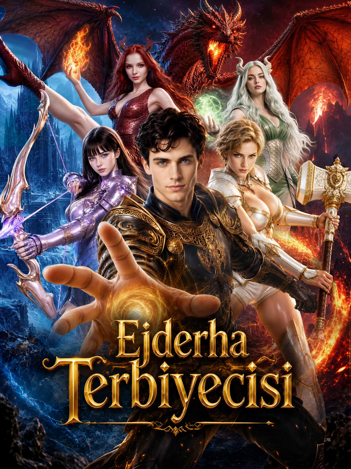 Ejderha Terbiyecisi dizi afişi