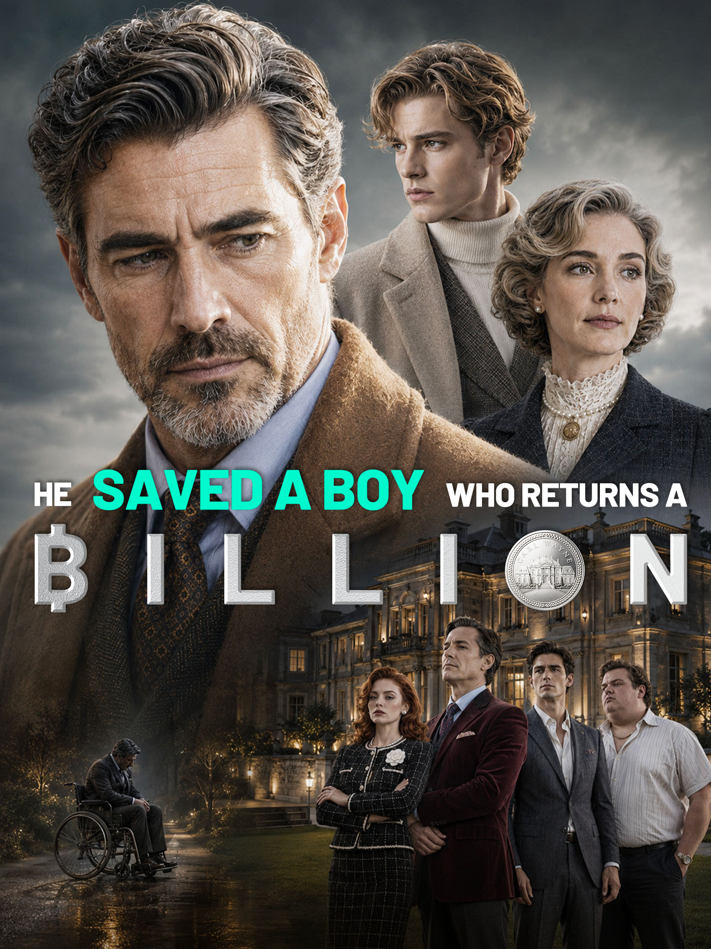 He Saved a Boy Who Returns a Billion dizi afişi