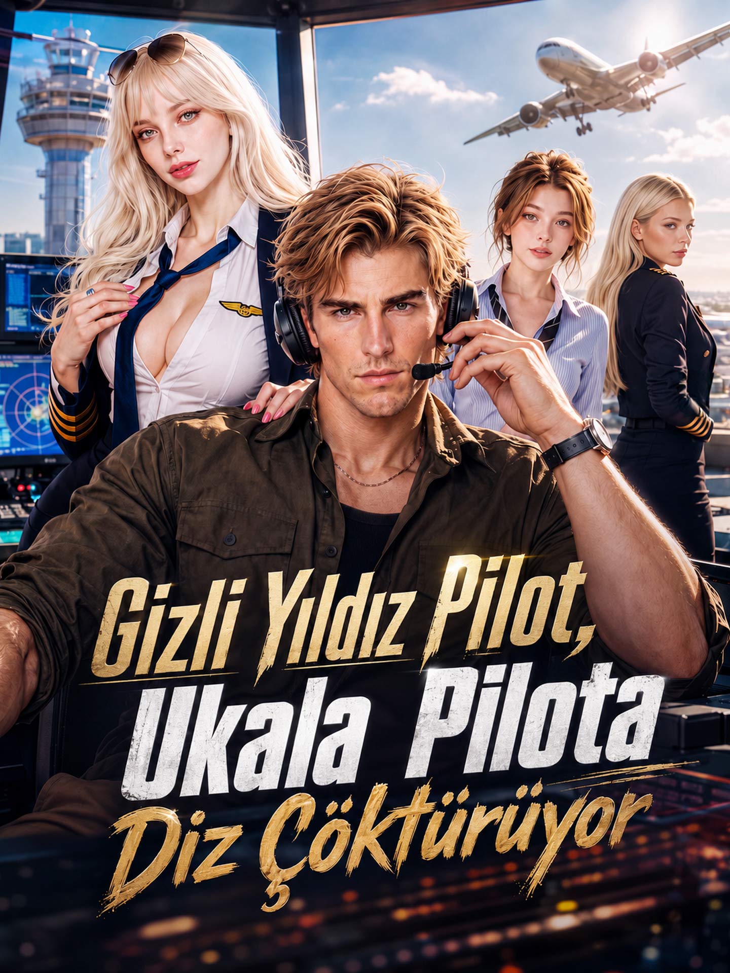 Gizli Yıldız Pilot, Ukala Pilota Diz Çöktürüyor dizi afişi