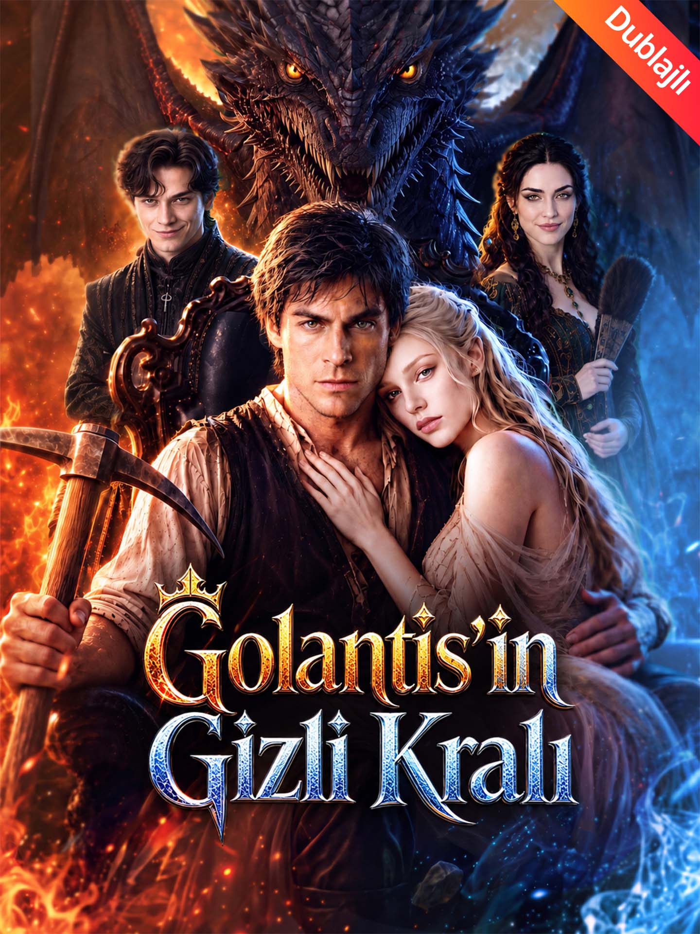 (Dublajlı) Golantis'in Gizli Kralı dizi afişi