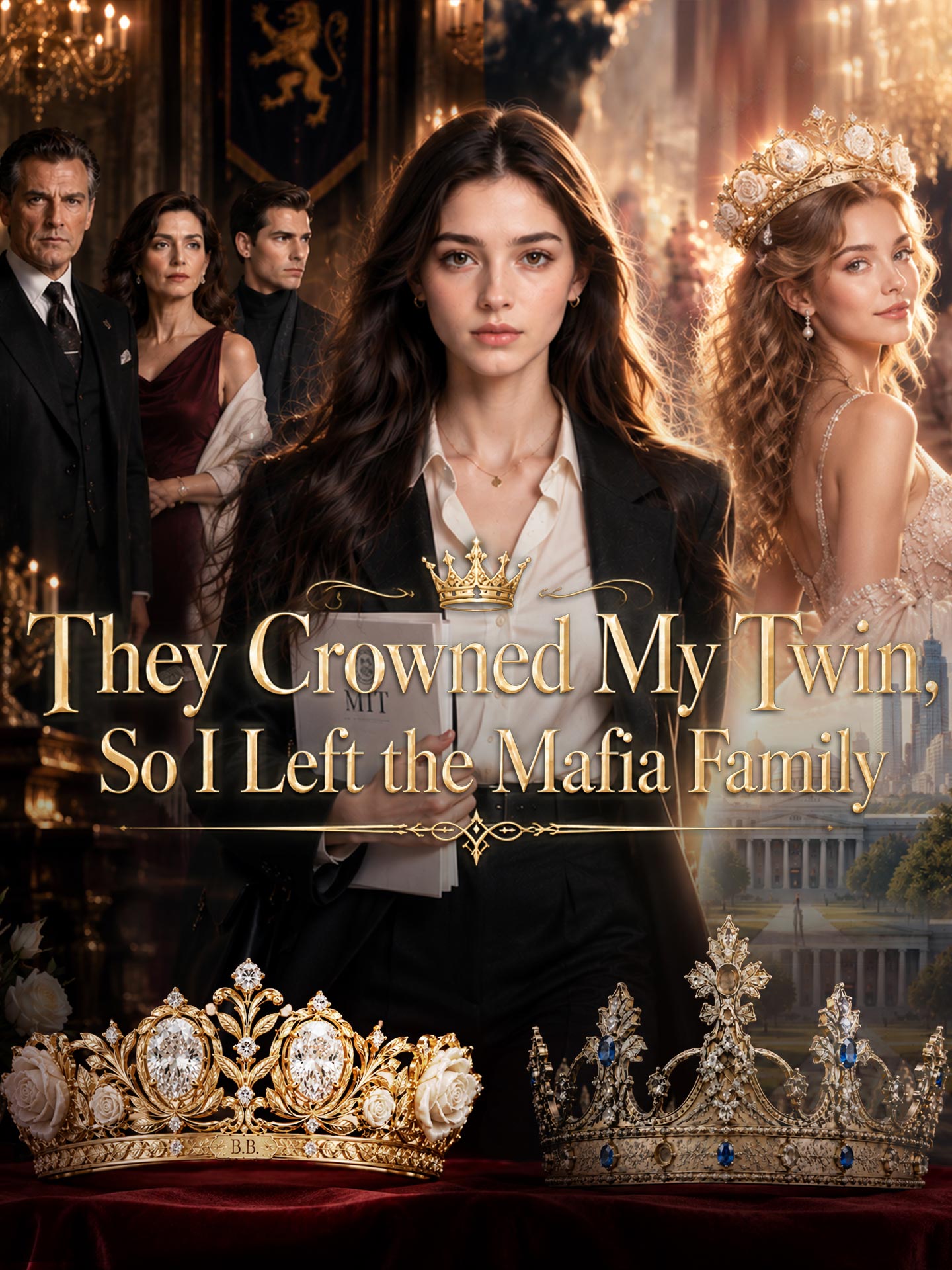 They Crowned My Twin，So I Left the Mafia Family dizi afişi