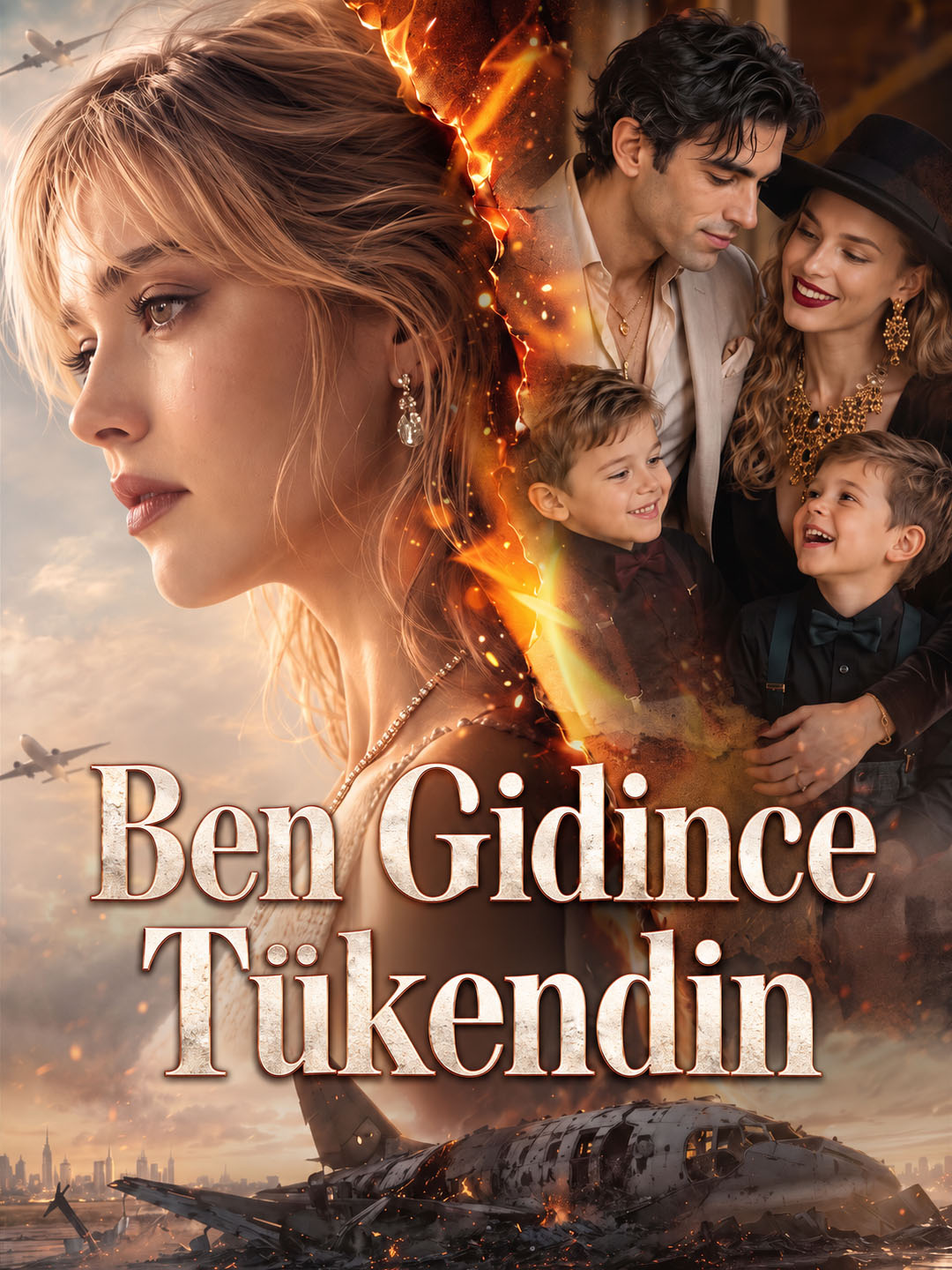 Ben Gidince Tükendin dizi afişi