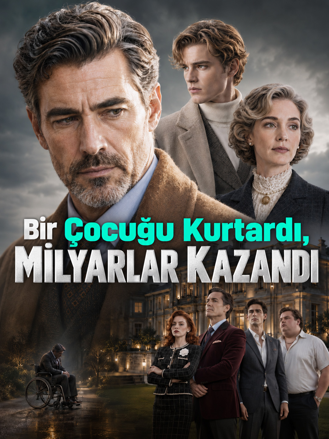 Bir Çocuğu Kurtardı, Milyarlar Kazandı dizi afişi