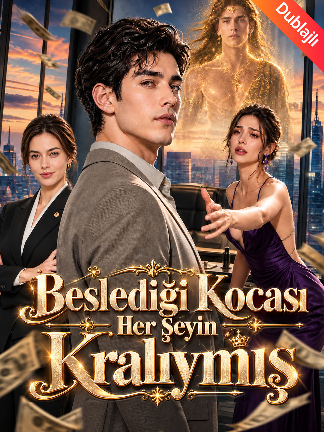 [Dublajlı] Beslediği Kocası Her Şeyin Kralıymış dizi afişi