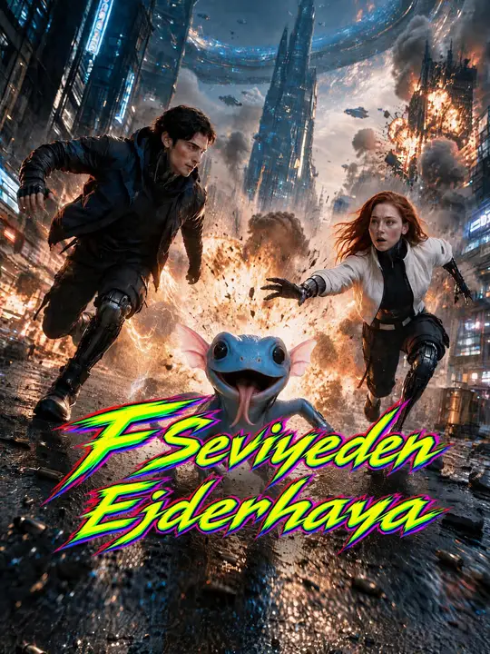 F Seviyeden Ejderhaya dizi afişi