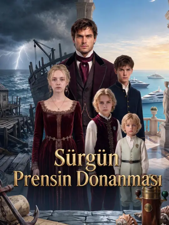 Sürgün Prensin Donanması dizi afişi