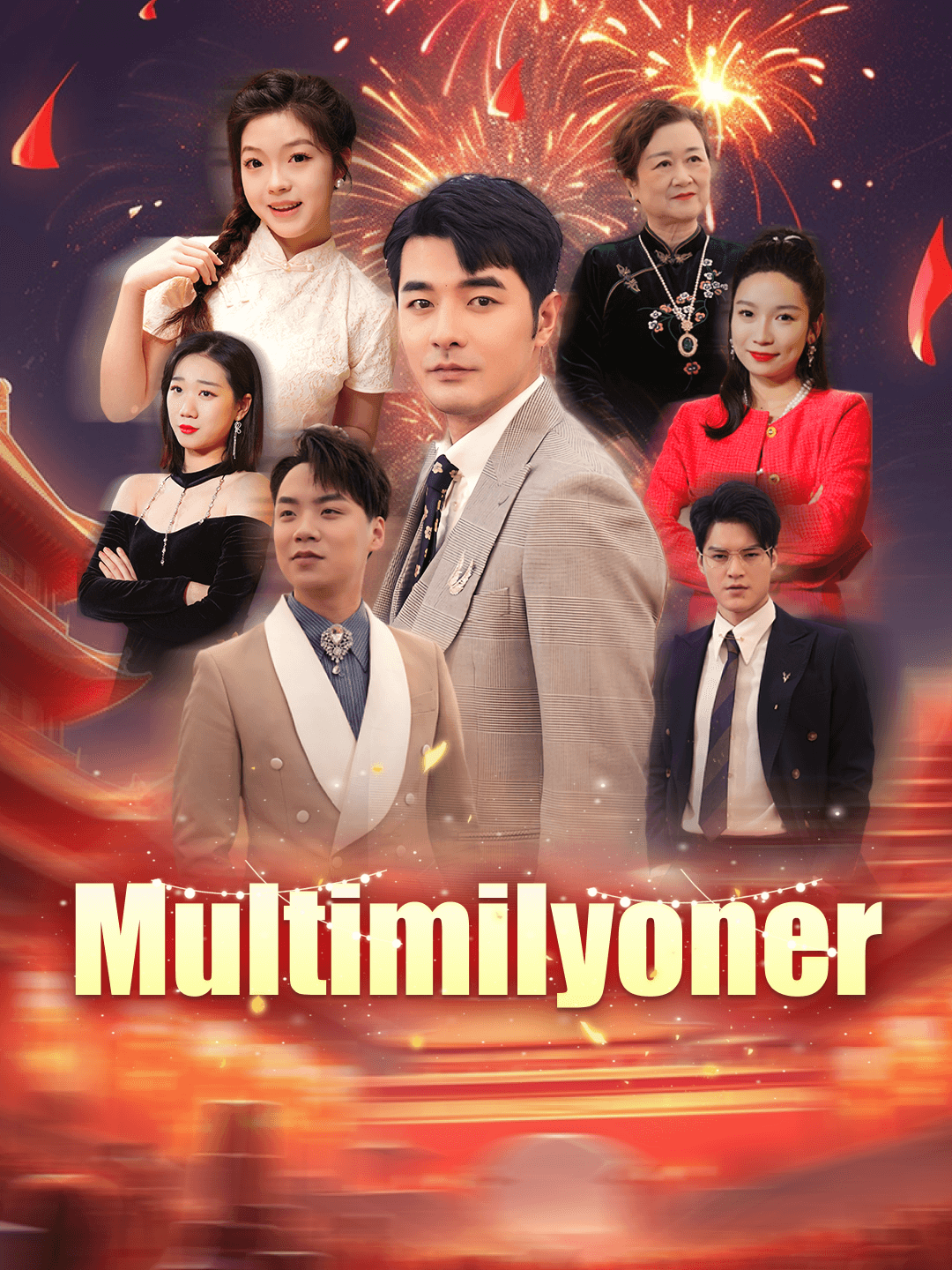 Multimilyoner dizi afişi