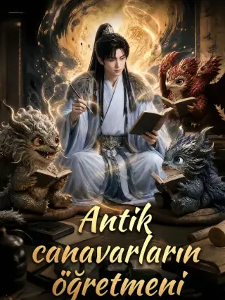 Antik canavarların öğretmeni dizi afişi