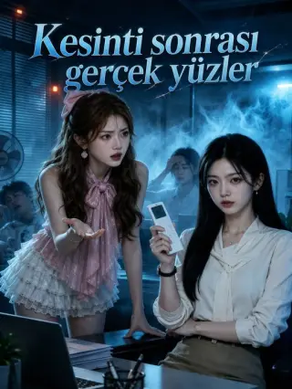 Kesinti sonrası gerçek yüzler dizi afişi