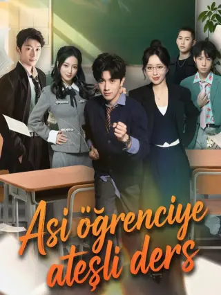 Asi öğrenciye ateşli ders dizi afişi