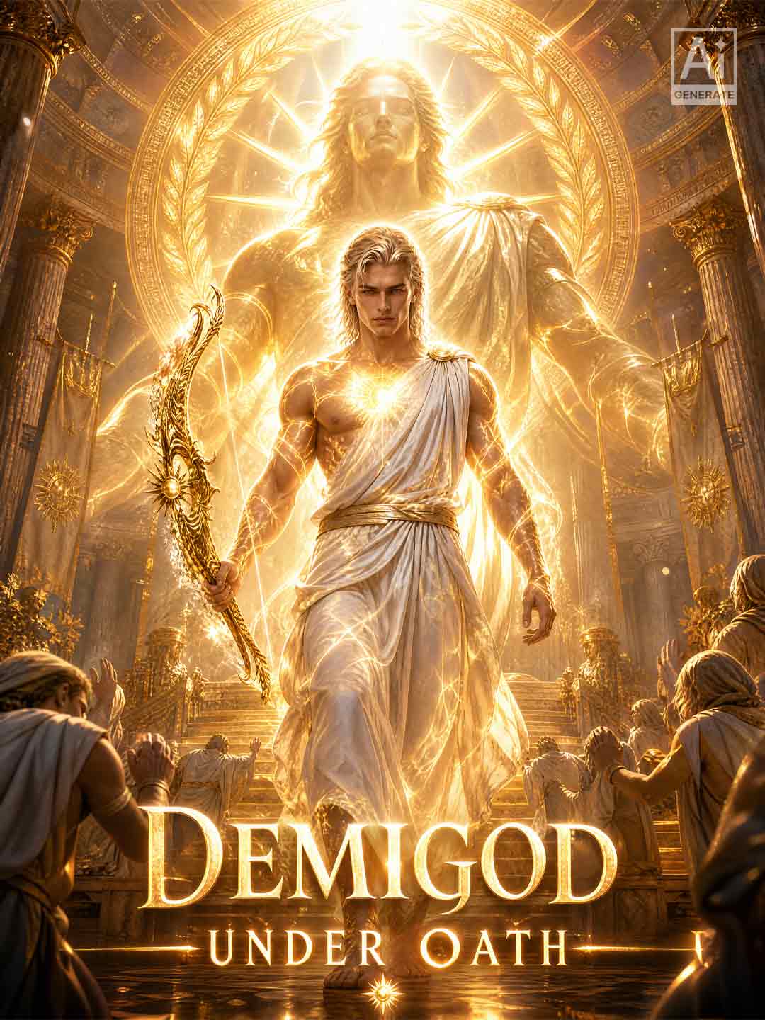 Demigod Under Oath dizi afişi