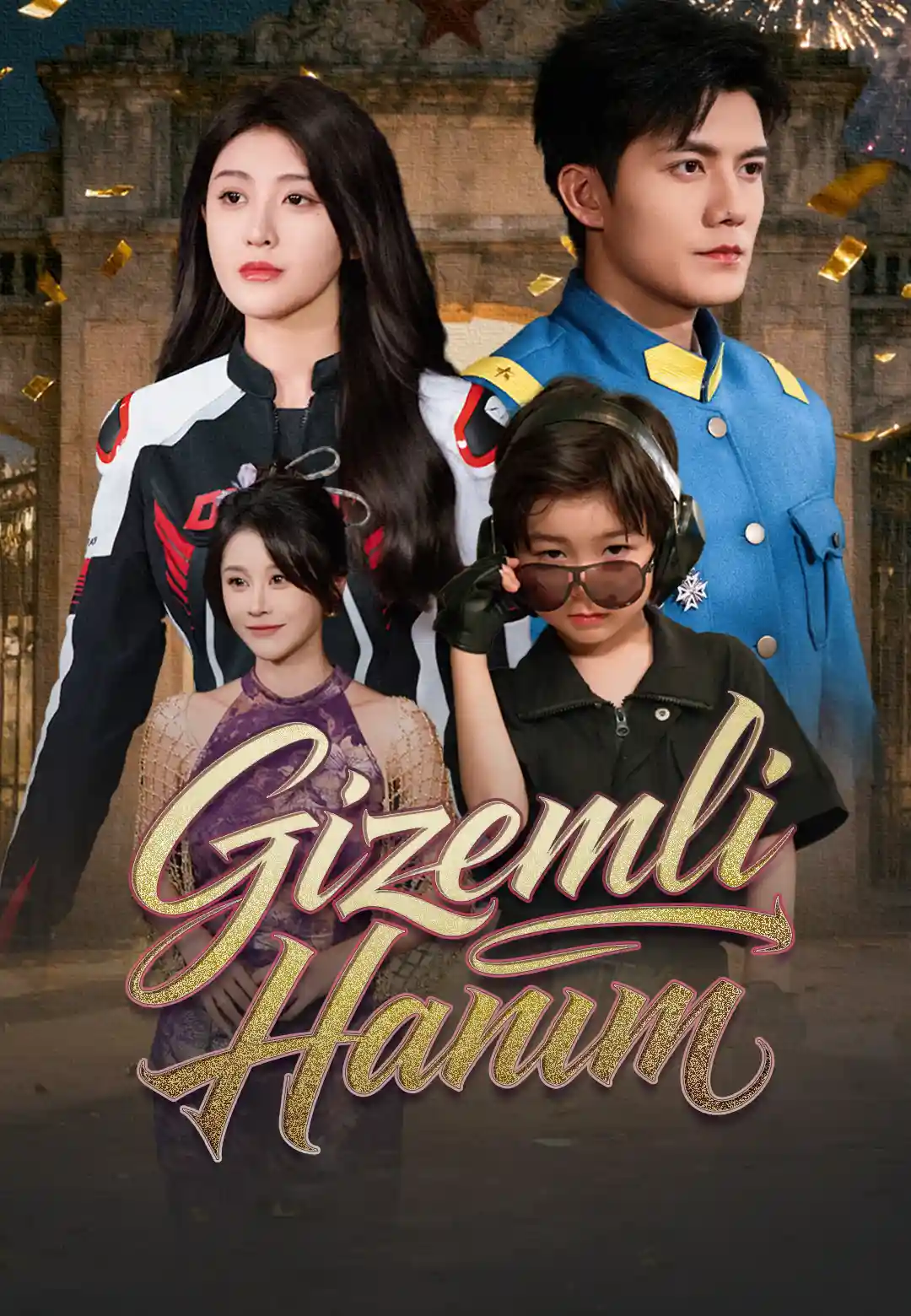 Gizemli Hanım dizi afişi
