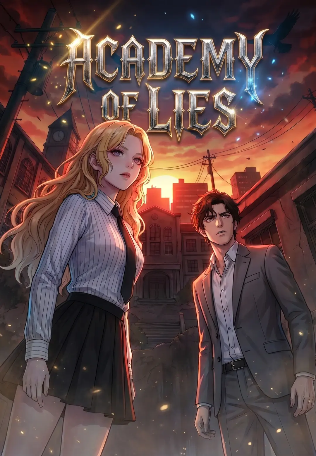 Academy of Lies dizi afişi