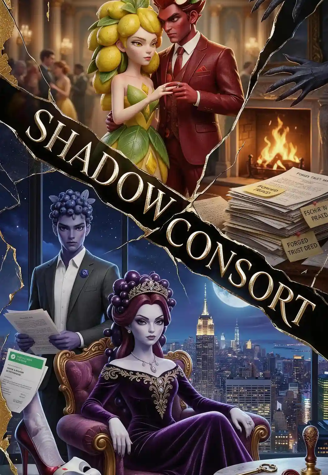 Consorte das Sombras dizi afişi