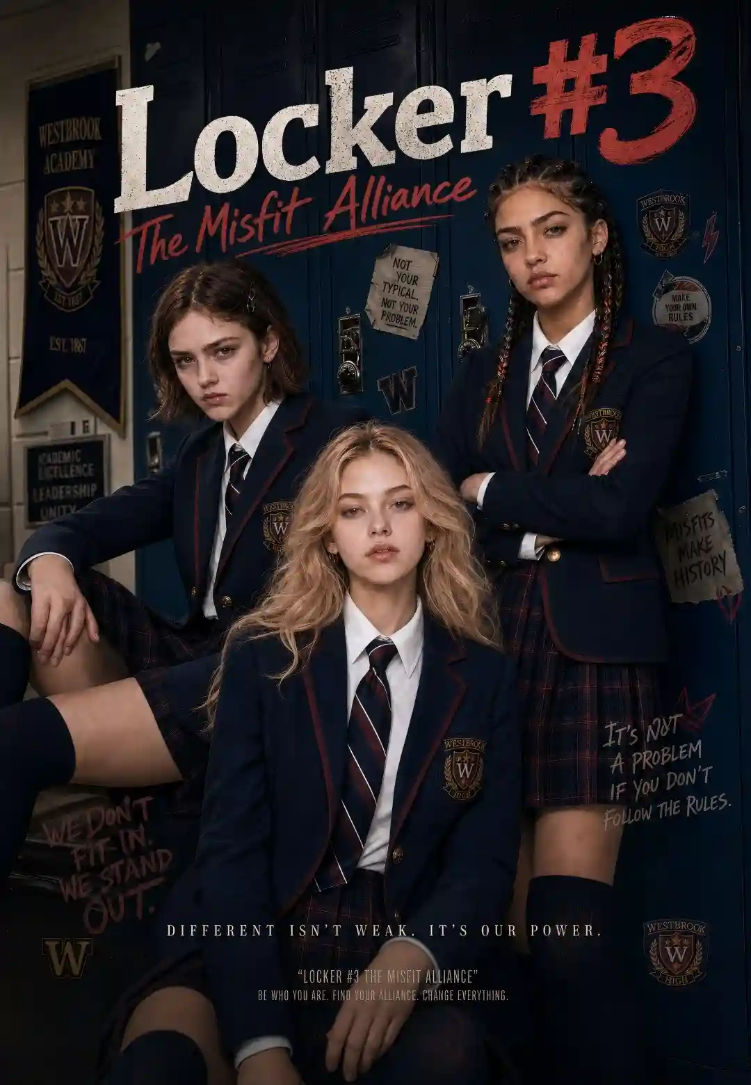 Locker #3: League of Misfits dizi afişi