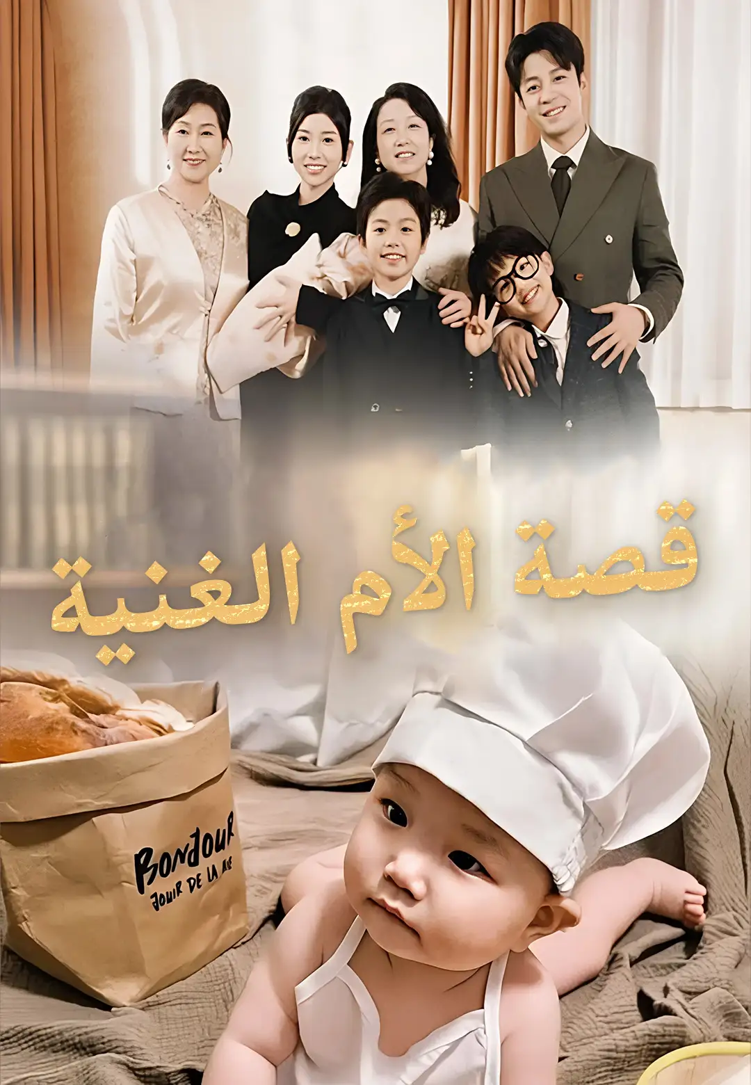 قصة الأم الغنية dizi afişi