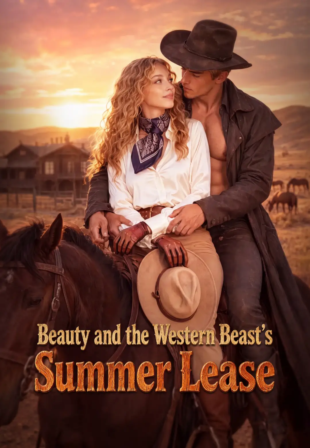 Summer Lease: The Beauty and Her Western Savage dizi afişi