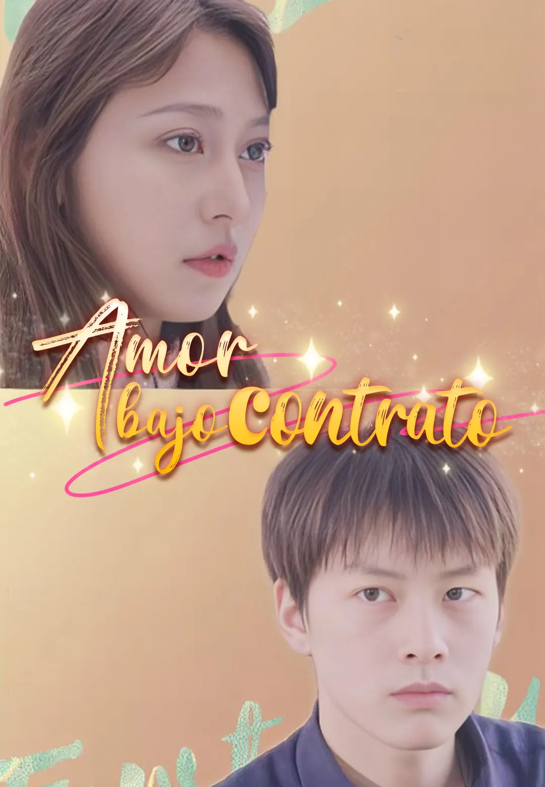 Amor bajo contrato dizi afişi