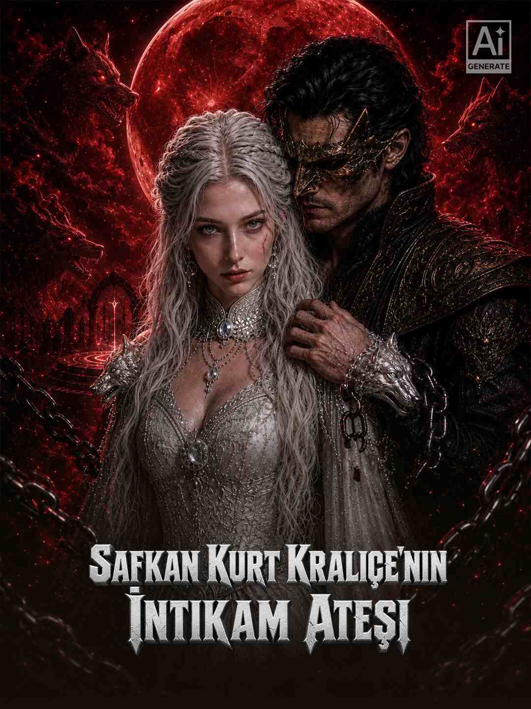 Safkan Kurt Kraliçe'nin İntikam Ateşi dizi afişi