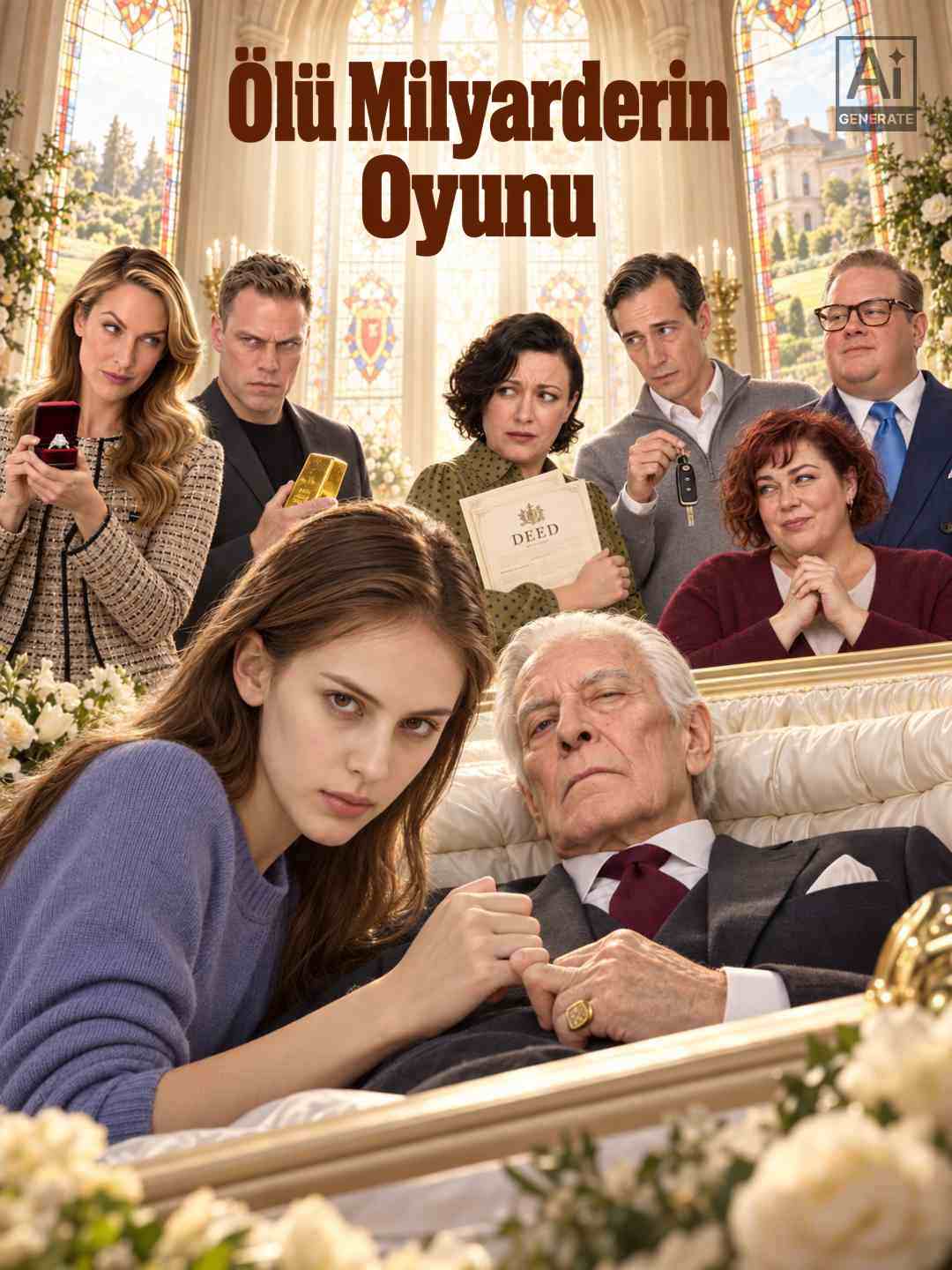 Ölü Milyarderin Oyunu dizi afişi
