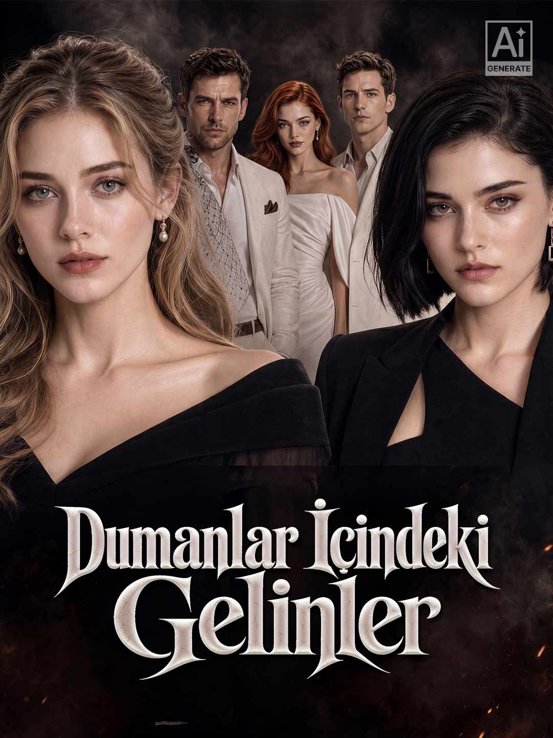 Dumanlar İçindeki Gelinler dizi afişi