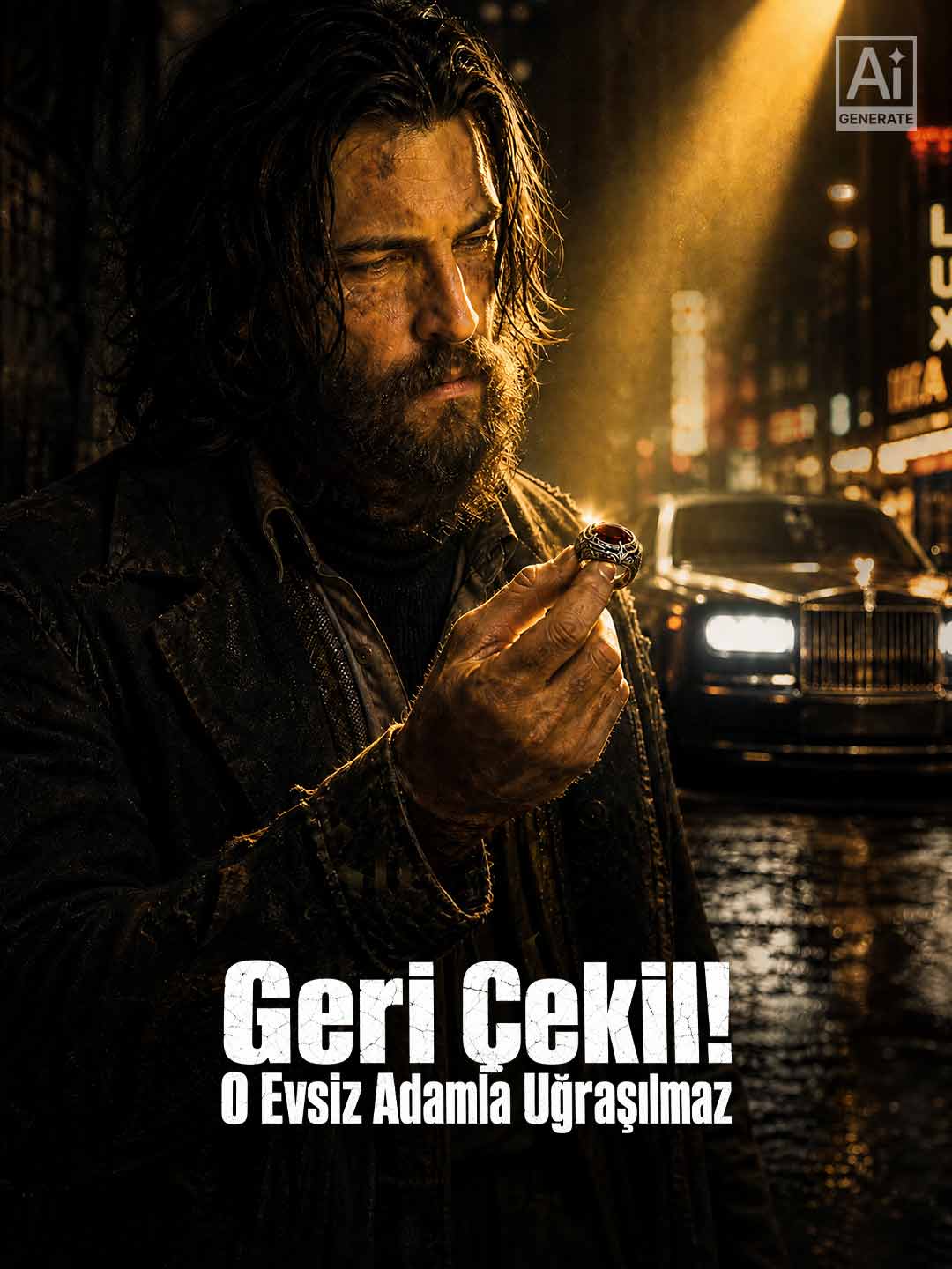 Geri Çekil! O Evsiz Adamla Uğraşılmaz dizi afişi