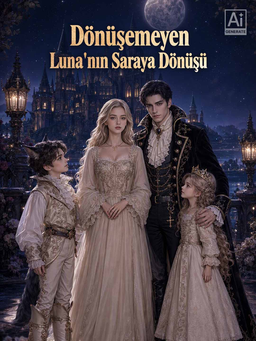 Dönüşemeyen Luna'nın Saraya Dönüşü dizi afişi