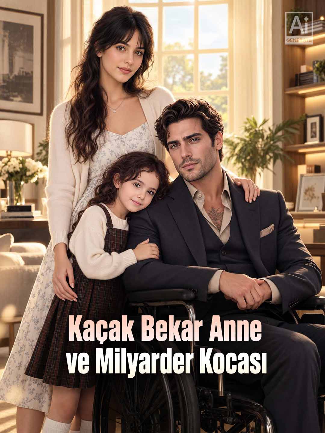 Kaçak Bekar Anne ve Milyarder Kocası dizi afişi