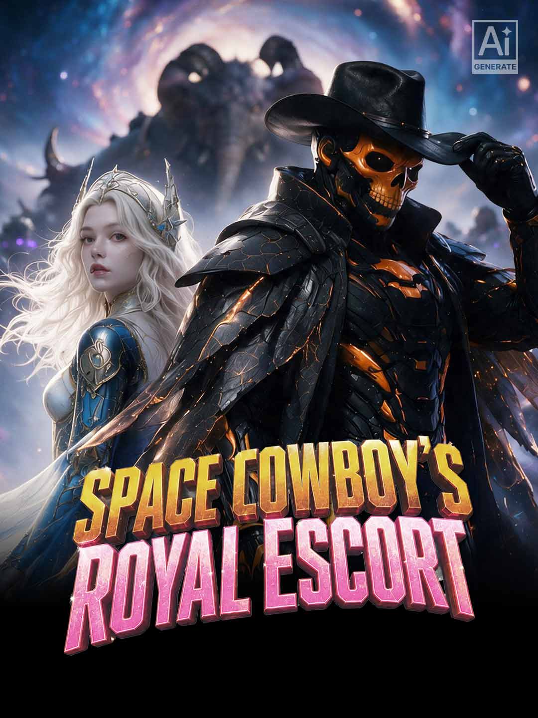 Space Cowboy's Royal Escort dizi afişi