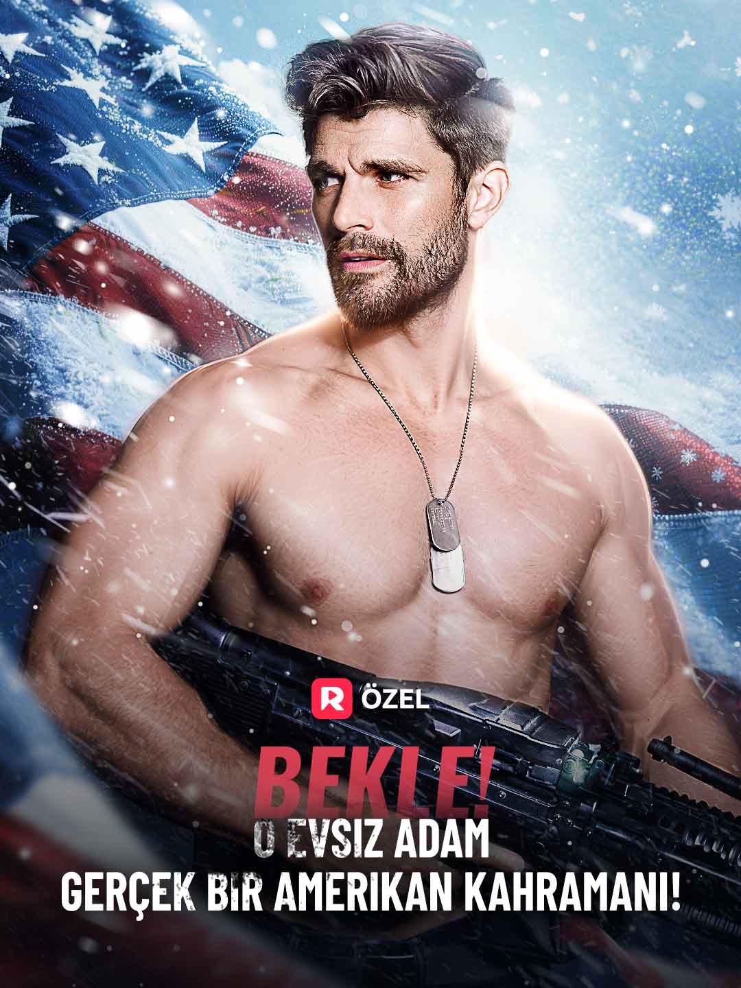 Bekle! O Evsiz Adam Gerçek Bir Amerikan Kahramanı! dizi afişi