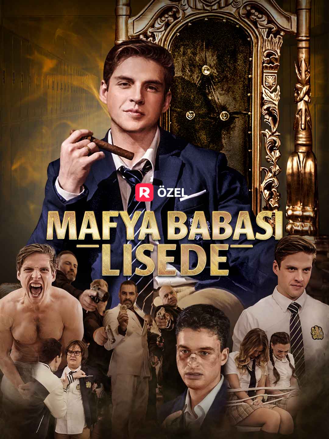 (Dublajlı) Mafya Babası Lisede dizi afişi