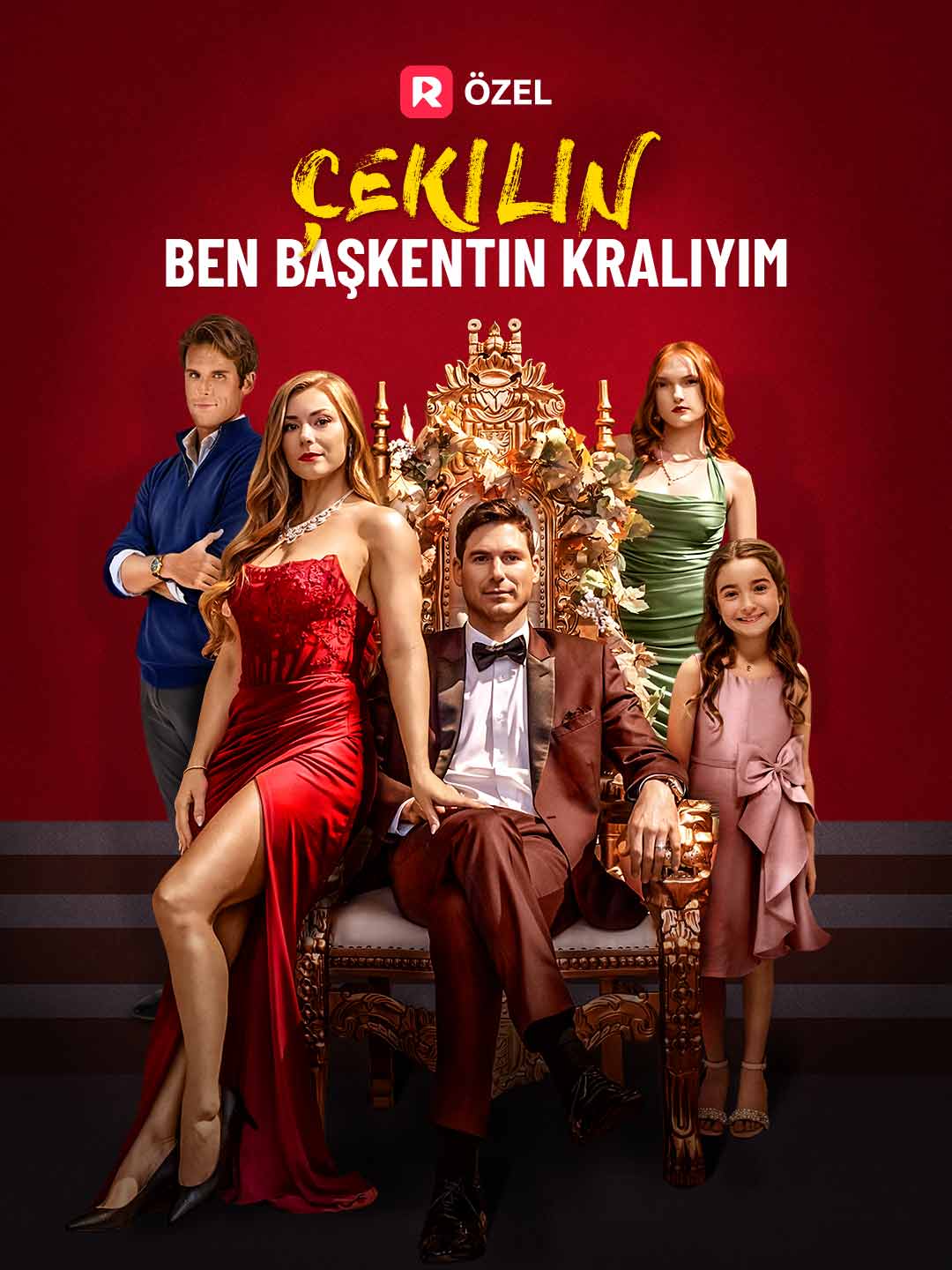 (Dublajlı) Çekilin, Ben Sermayenin Kralıyım dizi afişi