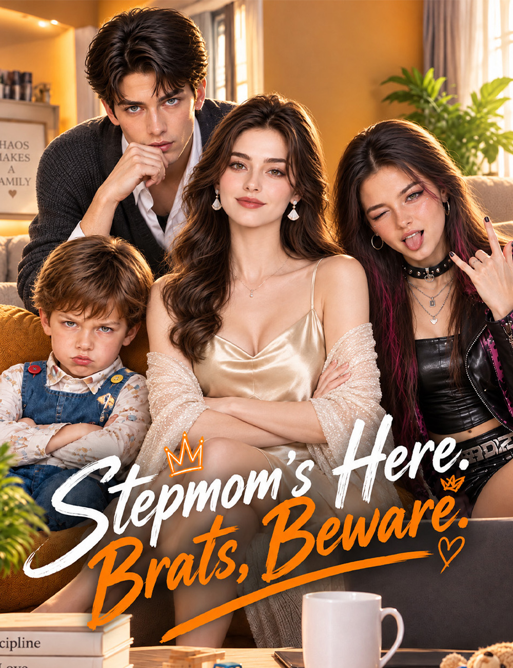 Stepmom's Here. Brats, Beware dizi afişi