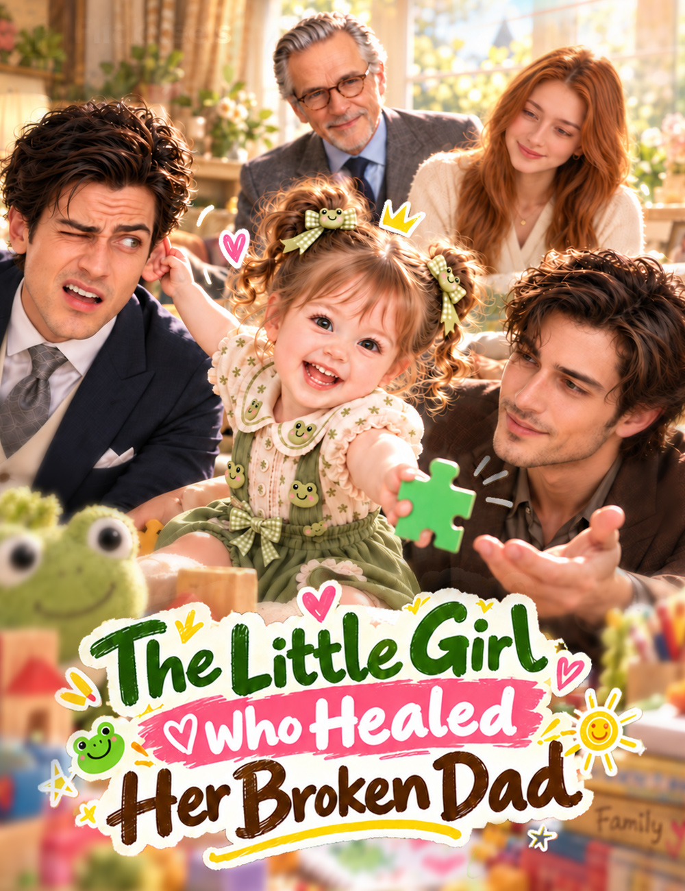 The Little Girl Who Healed Her Broken Dad dizi afişi
