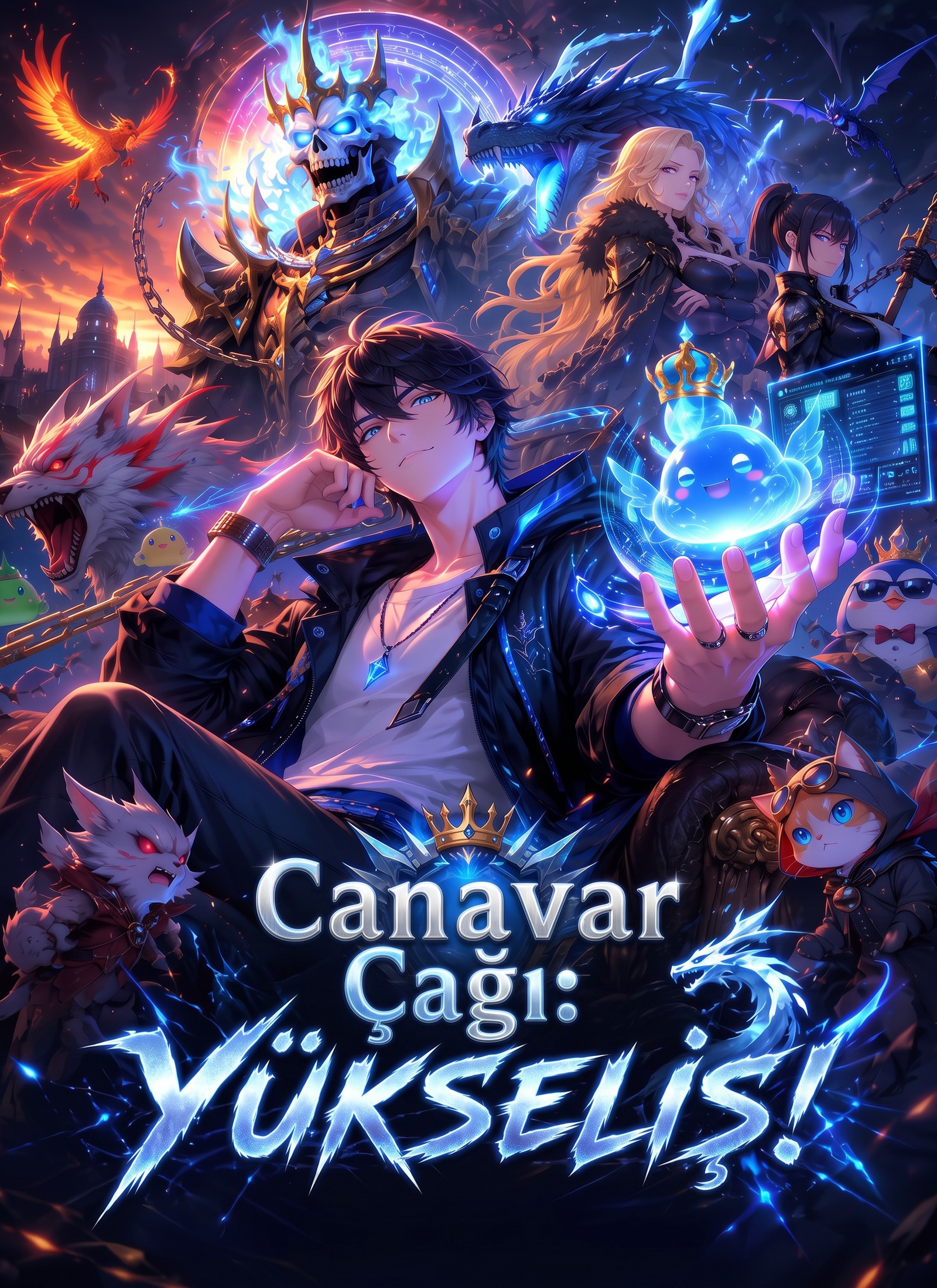 (Dublajlı) Canavar Çağı: Yükseliş！ dizi afişi
