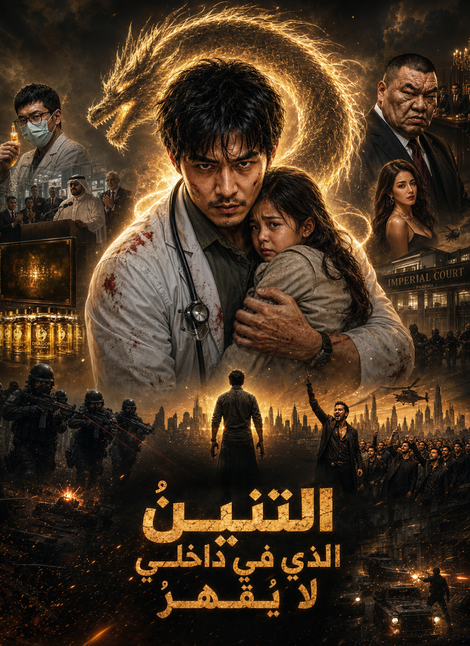 [مدبلج]التنينُ الذي في داخلي لا يُقهرُ dizi afişi