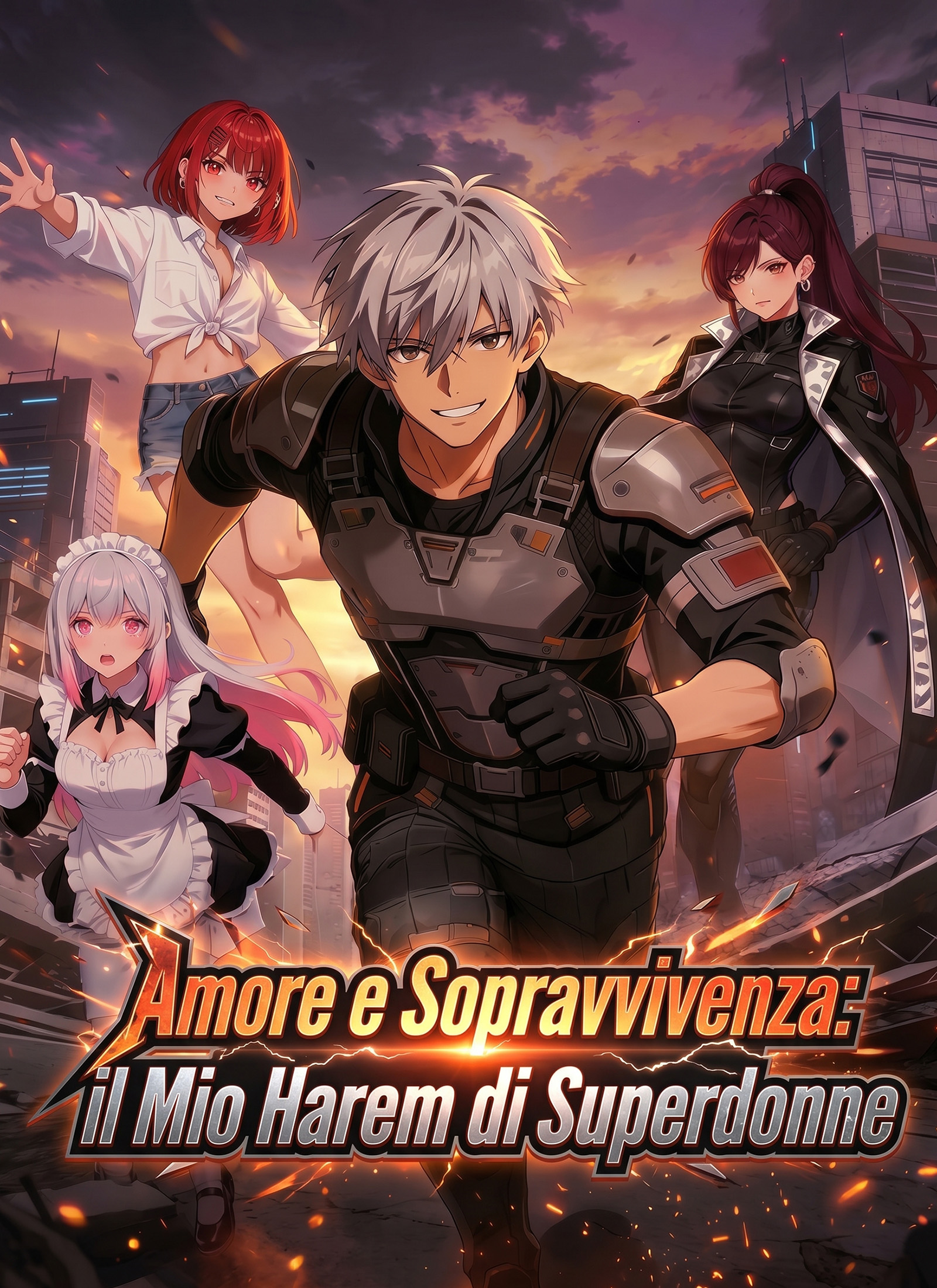 [Doppiato]Amore e Sopravvivenza:  il Mio Harem di Superdonne dizi afişi