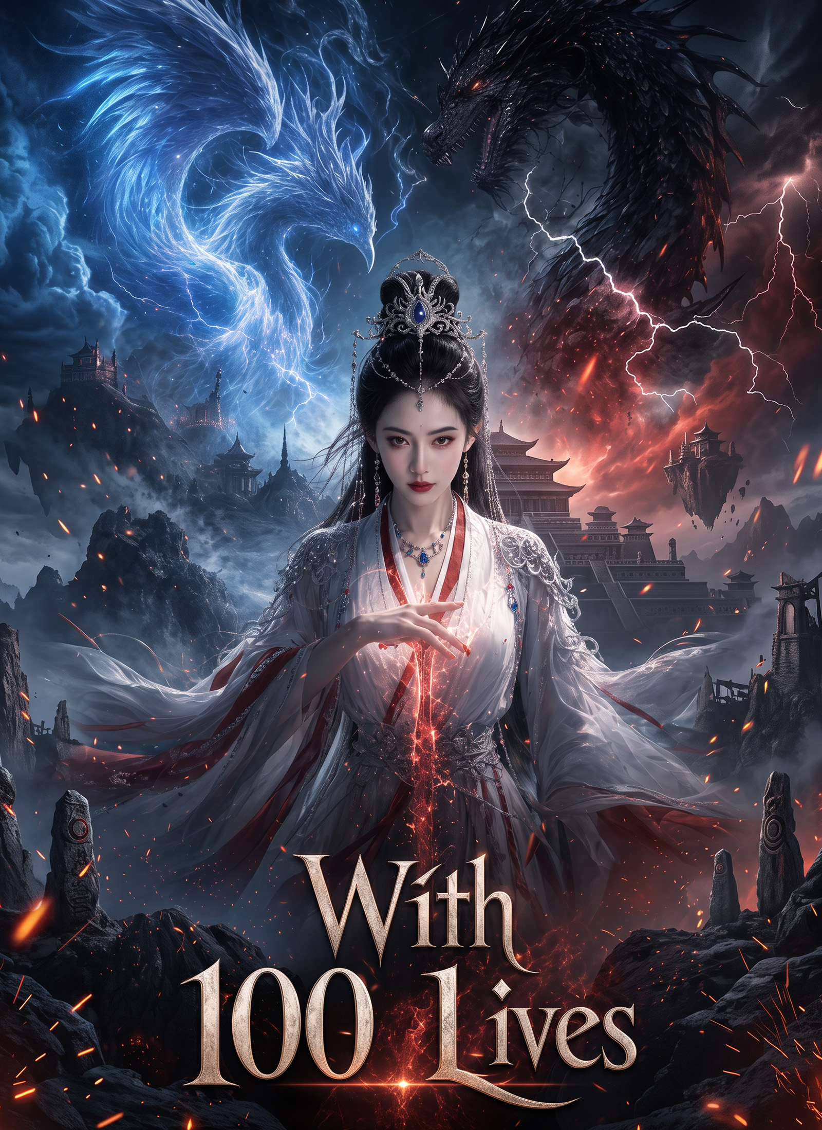 [Dubbed] With 100 Lives dizi afişi