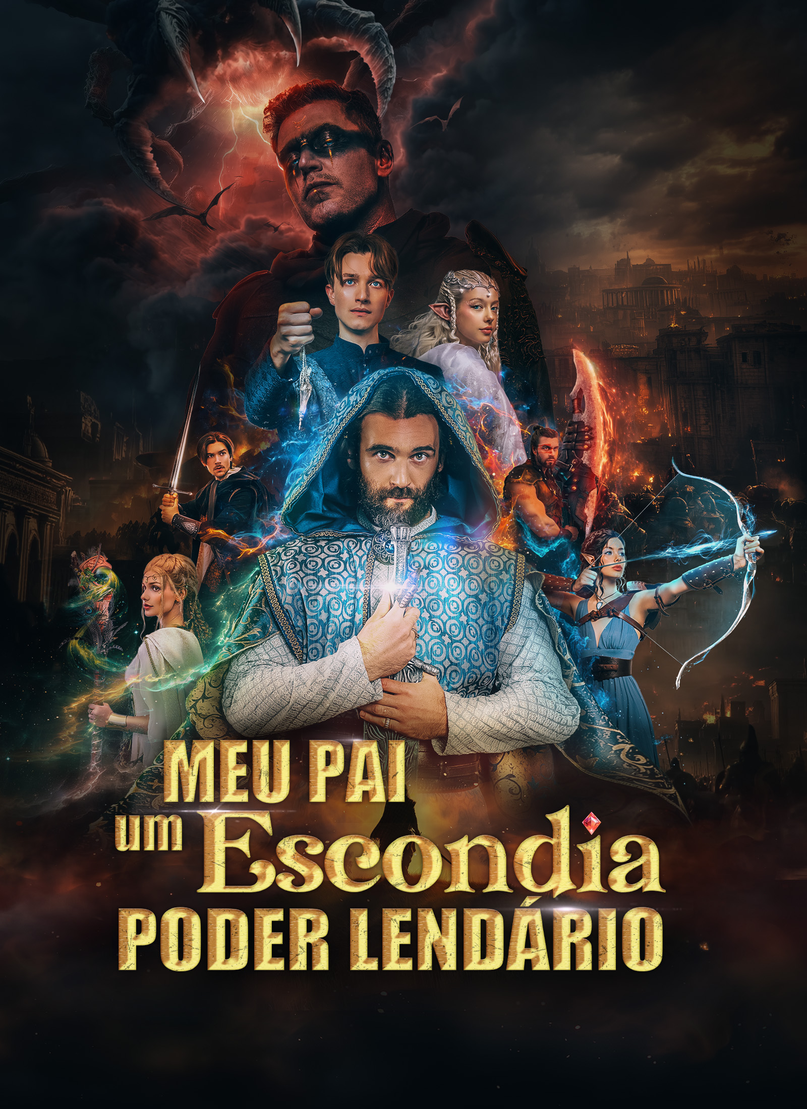 [Dublado]Meu Pai Escondia um Poder Lendário dizi afişi