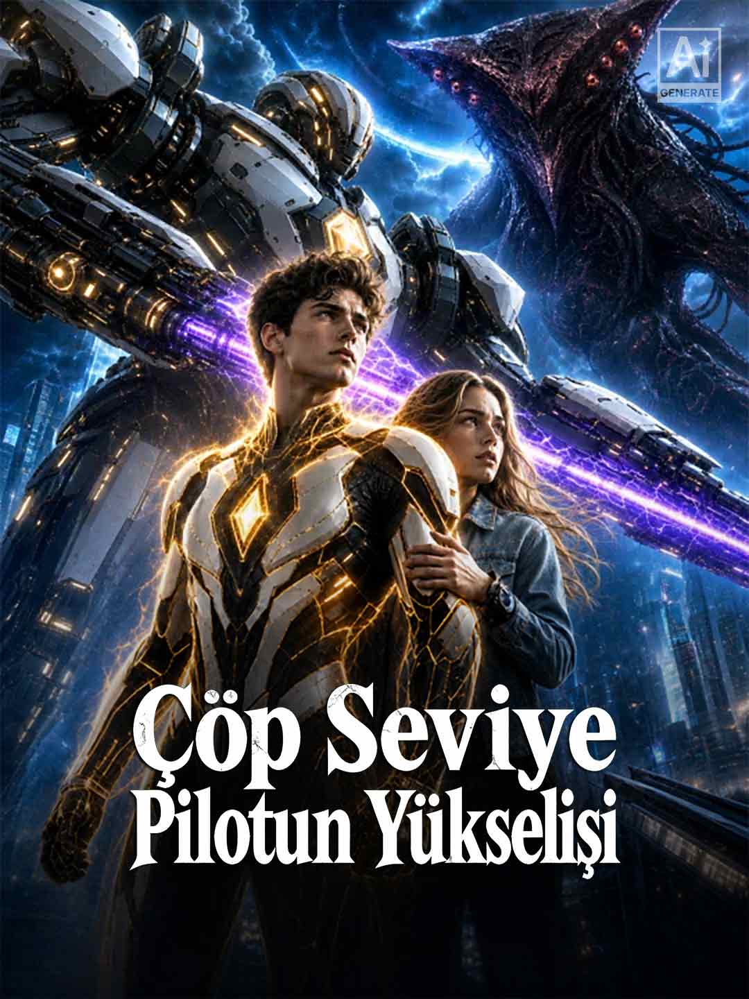 Çöp Seviye Pilotun Yükselişi dizi afişi