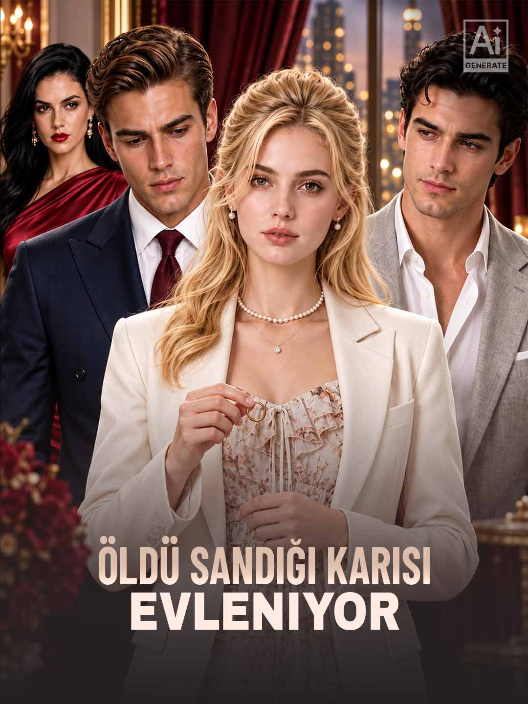 Öldü Sandığı Karısı Evleniyor dizi afişi