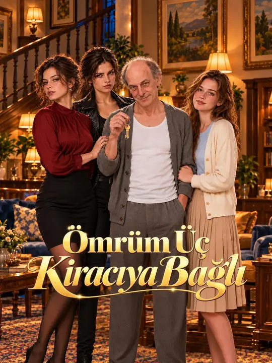 Ömrüm Üç Kiracıya Bağlı dizi afişi