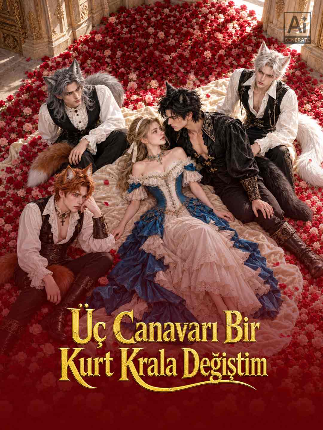 Üç Canavarı Bir Kurt Krala Değiştim dizi afişi