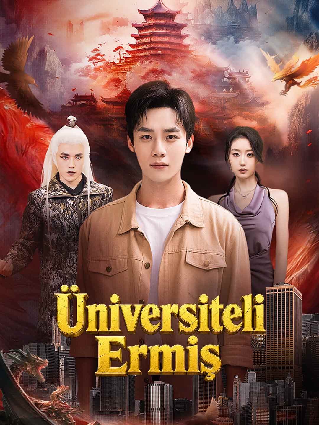 Üniversiteli Ermiş dizi afişi